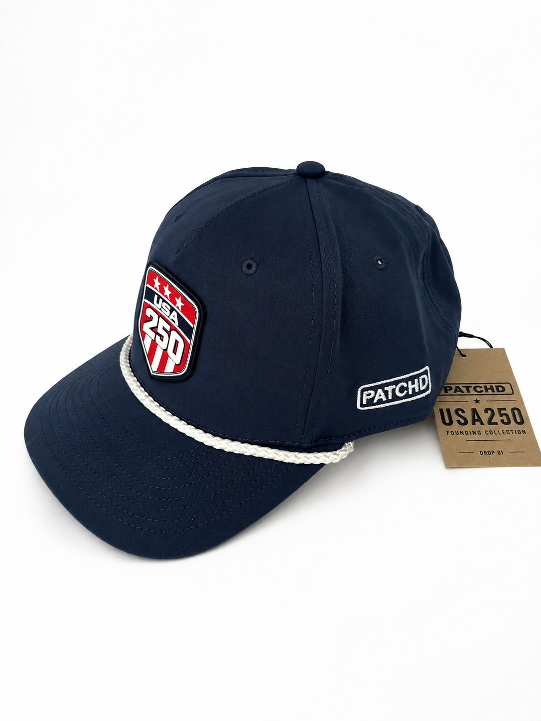 USA250 Shield Hat – Navy