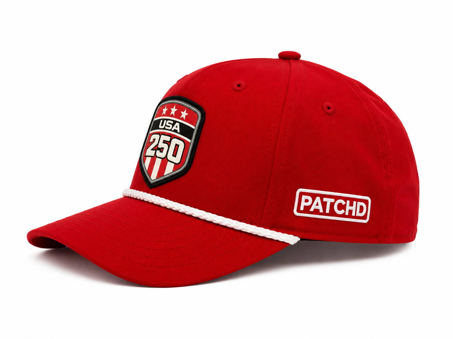 USA250 Shield Hat - Red